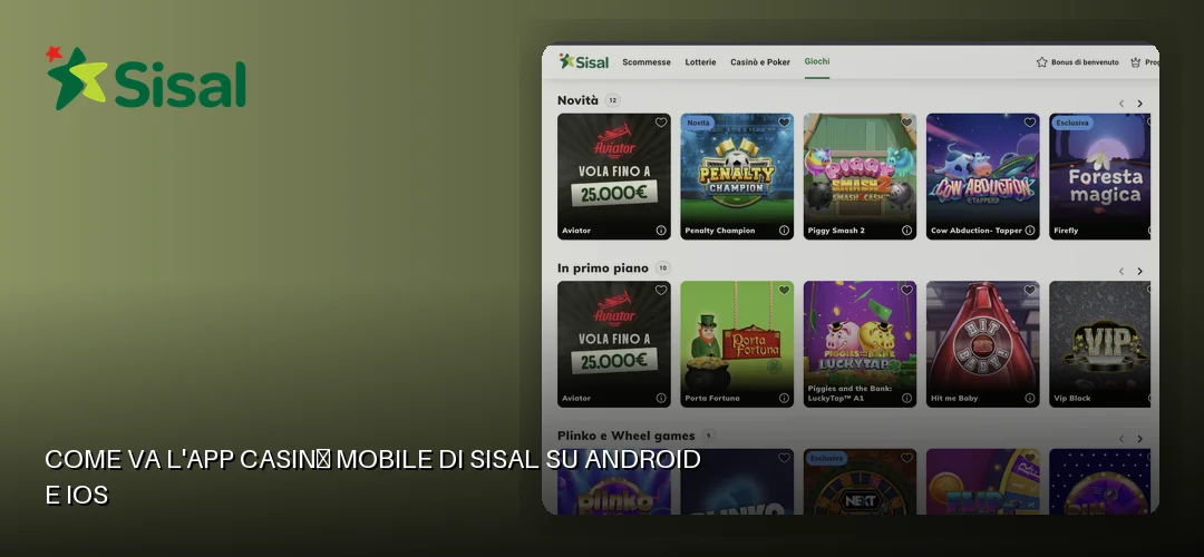 Sisal Casino promotional banner