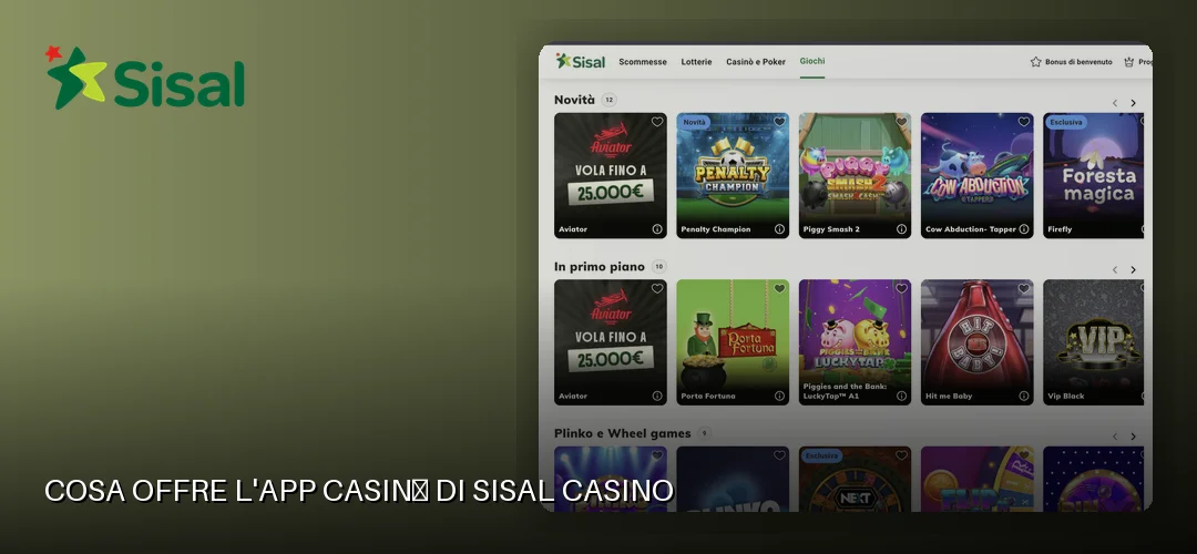 Sisal Casino promotional banner